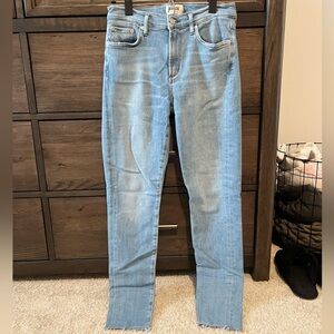 Agolde Light Blue Skinny Leg Jeans